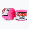 Bandaże bokserskie YOKKAO Handwraps 400 cm pink
