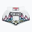 Spodenki treningowe męskie YOKKAO Flames CarbonFit white