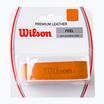 Owijka do rakiet tenisowych Wilson Premium Leather Grip brown
