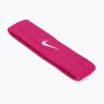 Frotka na głowę Nike Swoosh Headband vivid pink/white