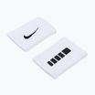 Frotki na nadgarstek Nike Elite Doublewide Wristbands 2 szt. white/black