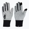 Rękawiczki do biegania damskie Nike Club Fleece grey heather/black/black