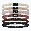 Gumki do włosów Nike Flex Hair Tie 6 szt. sail/lt orewood brn/white