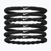 Gumki do włosów Nike Flex Hair Tie 6 szt. black/black/white