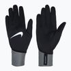 Rękawiczki do biegania damskie Nike Pacer Midweight RG black/smoke grey/silver