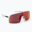 Okulary przeciwsłoneczne Oakley Sutro polished white/prizm field