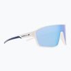 Okulary przeciwsłoneczne Red Bull SPECT Daft white/smoke with blue mirror