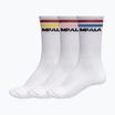 Skarpety damskie IMPALA Stripe 3 pary white