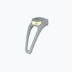 Lampka rowerowa przednia Knog Frog V3 szara