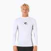 Longsleeve do pływania męski Rip Curl Waves UPF Performance white