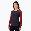 Longsleeve termoaktywny damski Mons Royale Icon Raglan cherry/ 9 iron