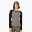 Longsleeve termoaktywny damski Mons Royale Icon Raglan mr stripe/black