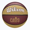 Piłka do koszykówki Wilson NBA Team Tribute Cleveland Cavaliers brown rozmiar 7