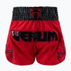 Spodenki treningowe męskie Venum Inferno Muay Thai red/charcol grey/black