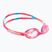 Okulary do pływania dziecięce TYR Swimple Tie Dye Non-Mirrored pink/pink/white