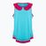 Koszulka tenisowa dziecięca Wilson Competition Tank II Jr scuba blue/love potion