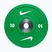Obciążenie bumperowe Nike Strength Pro Urethane Bumper Plates 10 kg green/white