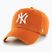 Czapka z daszkiem 47 Brand MLB New York Yankees CLEAN UP burnt orange