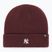 Czapka zimowa 47 Brand MLB New York Yankees Centerfield dark maroon