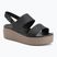 Sandały damskie Crocs Brooklyn Low Wedge black/mushroom