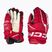 Rękawice hokejowe CCM Tacks XF Pro SR red/white
