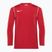 Bluza piłkarska dziecięca Nike Dri-FIT Park 20 Crew university red/white/white
