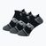 Skarpety New Balance No Show Run 3 pary black/white