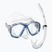 Zestaw do snorkelingu Mares Tapu blue reflex/clear