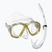 Zestaw do snorkelingu Mares Tapu yellow reflex/clear
