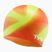 Czepek pływacki dziecięcy TYR Tiedye Silicone Multicolor Jr lime/multi