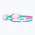 Okulary do pływania dziecięce TYR Swimple Tie Dye Non-Mirrored pink/mint