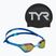 Okulary do pływania TYR Tracer-X Elite Racing Mirrored blue/turquoise