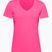Koszulka treningowa damska Under Armour Tech SSV - Solid cerise/metallic silver