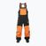 Spodnie snowboardowe męskie ThirtyTwo Basement Bib black/orange