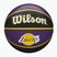 Piłka do koszykówki Wilson NBA Team Tribute Los Angeles Lakers black/violet rozmiar 7