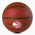 Piłka do koszykówki Wilson NBA Team Alliance Atlanta Hawks brown rozmiar 7
