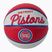 Piłka do koszykówki dziecięca Wilson NBA Team Retro Mini Detroit Pistons blue rozmiar 3