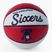 Piłka do koszykówki dziecięca Wilson NBA Team Retro Mini Philadelphia 76ers red rozmiar 3