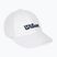 Czapka z daszkiem Wilson Active Perforated Cap bright white