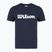 Koszulka tenisowa damska Wilson Team Graphic Script W classic navy script