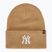 Czapka zimowa 47 Brand MLB New York Yankees Haymaker khaki