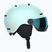 Kask narciarski dziecięcy Salomon Orka Visor bleached aqua