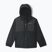 Kurtka przeciwdeszczowa dziecięca Columbia Rainy Trails II Fleece mountain black/black slub