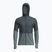 Bluza trekkingowa męska icebreaker Merino 200 RealFleece Descender Zip Hoodie abyss/blue ash/black