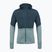 Bluza trekkingowa męska icebreaker Merino 200 RealFleece Descender Zip Hoodie abyss/blue ash/black