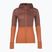 Bluza trekkingowa damska icebreaker Merino 200 Realfleece Descender Zip Hoodie dusty clay