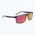 Okulary przeciwsłoneczne Nike Fire L dark grey/ polar red flash