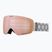 Gogle narciarskie damskie Giro Contour RS white monogram/ rose gold/infrared