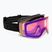 Gogle narciarskie damskie Giro Ella black rails/vivid rose gold/vivid infrared