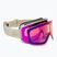 Gogle narciarskie damskie Giro Ella stone rails/vivid pink/vivid infrared